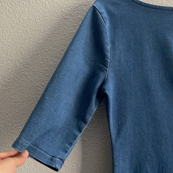 IRIS Women’s Denim Dress - Picture 3 of 6